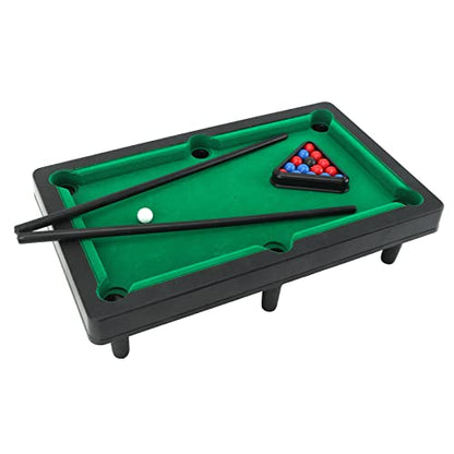 Mini Pool Table Mini Pool Table Interactive Simulation Miniature Billiard Game Set for Compact Desktop Fun - & Decoration for Kids