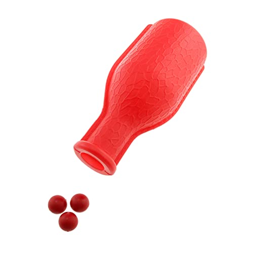 E-outstanding 16 Billiards Digital Dice and Billiard Dice Bottle Kit Red Billiard Game Kelly Pool Shaker Bottle with Standard Set of 16 Numbered Tally Balls Peas Billiard Accessories