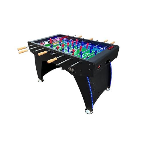 KICK Lumen 55" Tournament Foosball Table – Professional Competition Game Table - color: Black