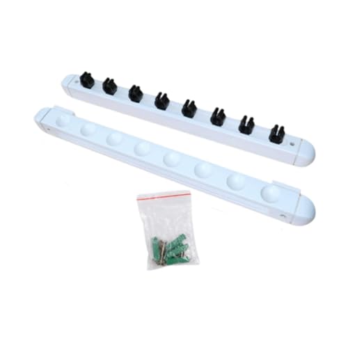 Pool Cue Rack Cue Sticks Wall Rack with Screws Space Saver Professional Wall Mount Billiard Pool Cue Holder for Clubhouse