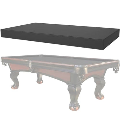 Pool Table Cover Waterproof Billiard Table Cover 7FT /8FT Tearproof Pool Table Protector Heavy-Duty 210D Oxford Cloth Snooker Table Dust Cover Machine Billiard Table Protector for Pool Table