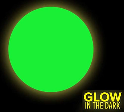 Recreational-Quality (1-Star, 40mm) Ping Pong Balls (Glow-in-Dark Green, 12-Pack)