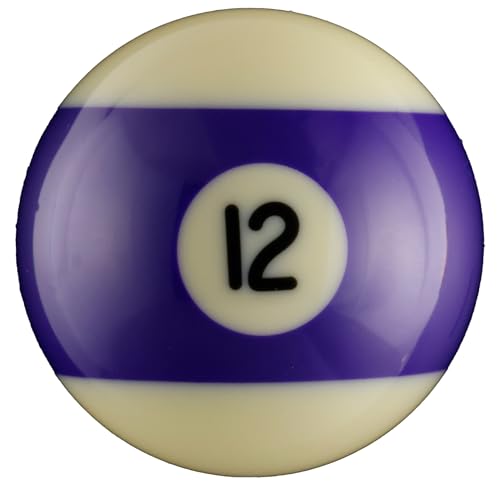 SRS #12 Replacement 2-1/4 Pool Ball (Striped Purple)