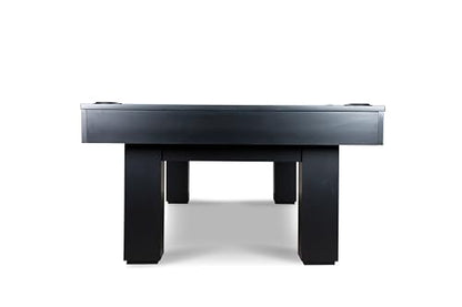Regal Slate Billiard Pool Table with Professional 1" Thick 3 pcs Slate (Sleek Ebony, 7FT and 8FT) - size: 7FT With Installation