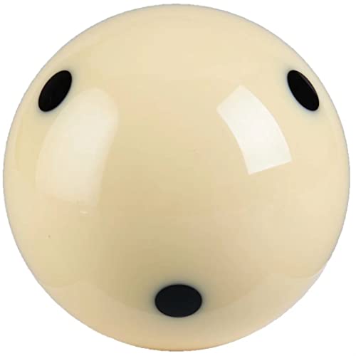 Collapsar Pro-Cup Cue Ball Regulation Size 2-1/4 Pool Training Cue Ball - color: Black Dot