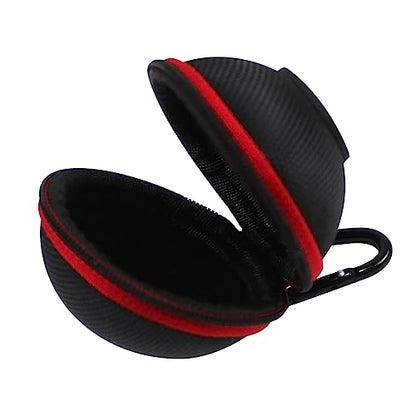 Scott Edward Billiard Cue Ball, Standard Table Practice Training Ball for America Pool Eight Balls 57.2mm/2.25in Diameter, Billiard Accessories,Carrying Case Holder - color: Red