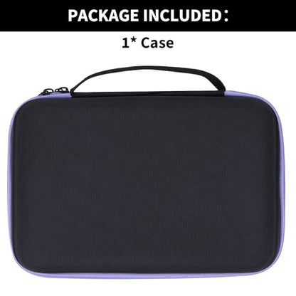 Case Compatible for 12 Darts, Holds Darts and Extra Accessories - color: Black+Purple