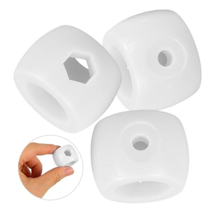 WOONEKY 8pcs Foosball Goal Rod Positioner Stop for Tabletop Soccer Material Accurate Positioning Essential Foosball Replacement Parts