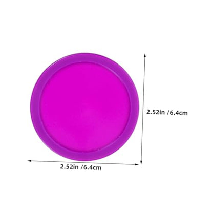 Hemoton 8pcs Heavy Duty Air Hockey Puck Replacement Set Accessories for Home and Game Tables Lightweight Design for Boy Girl and Adults for Indoor and