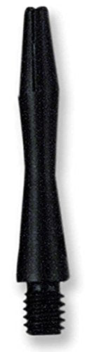 US Darts Black Aluminum Dart Shafts - 3 Sets (9 shafts), 2BA Ex-Short (1 1/4 inch), + O'rings