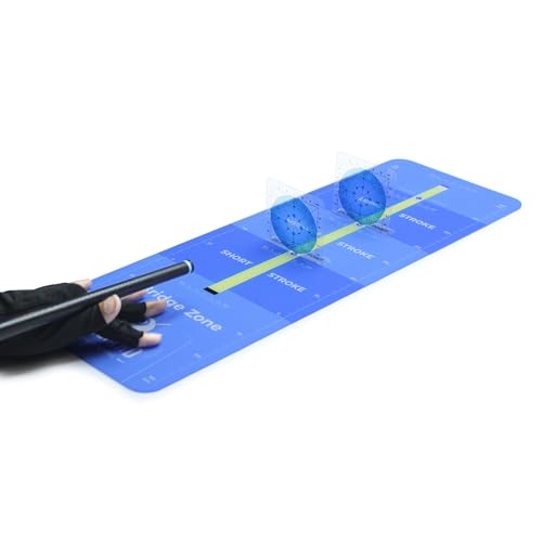Billiard Practice Straight Shots & Bridge Length Control | Cue Accuracy Aid for Short, Medium, and Long Stroke Training