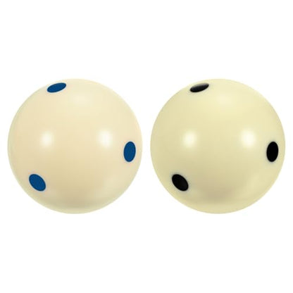 PATIKIL Pool-Billiard Cue Ball, Pro Cup Cue Ball Practice Training Pool Ball for Billiard Room Game Room - color: Blue/Black