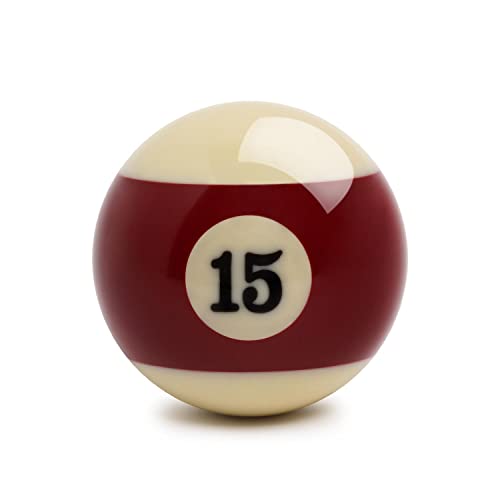 Billiard Pool Table Standard Replacement Ball 2 ¼” - 57.2 mm - style: #15