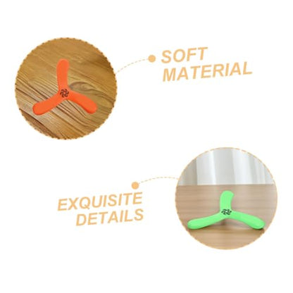 POPETPOP 2Pcs Eva Flying Disc for Safe Soft Outdoor for Family Fun at Beach Park Encourages Physical Activity Interaction for All Ages
