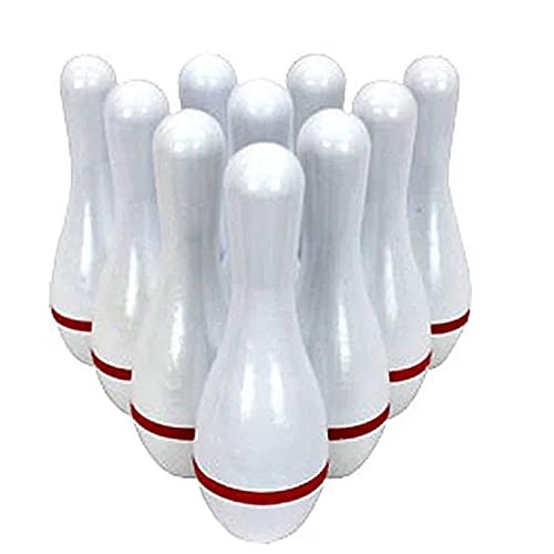 Zieglerworld Table Shuffleboard Bowling White Pins - Pinsetter - Rules Booklet - Score Chart - Carrier Bag & Wood Ball