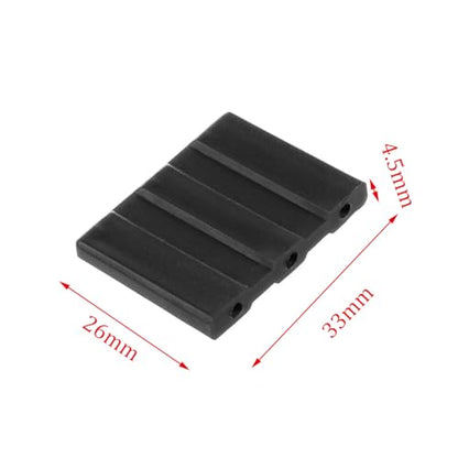 ZYAMY 10PCS Black Dart Case Holder Tip Insert Protector Portable Dart Needle Protector Dart Case Plastic Insert Box Dart Case Holder For Home Outdoor