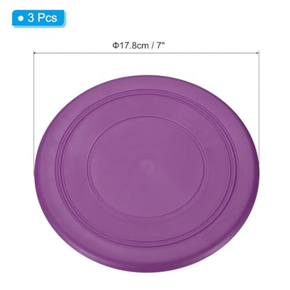 PATIKIL Flying Disc, Flying Discs Soft Waterproof for Dog Outdoor Playing Sport Game - color: Purple
