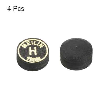 PATIKIL Pool Cue Tips Multiple Layer Pool Billiard Cue Tips Laminated Glue-on Snooker Stick Tip Billiard Accessories - size: 11mm, style: Hard