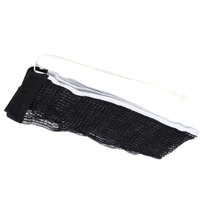 ‌Table Tennis Net Replacement - Black Polyester Cotton Net for Indoor & Outdoor Training Practice (70.9" x 5.5")