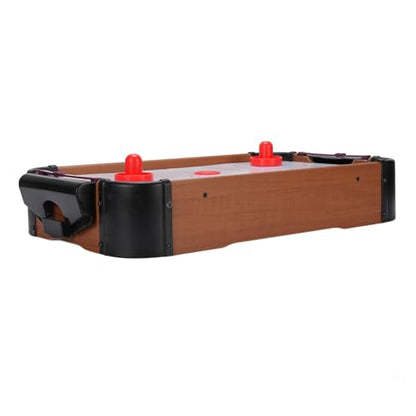 Air Hockey Table, Compact Portable Design for Stress Relief, Mini Air Hockey Game, for Family Kids Adults Indoor Outdoor Play