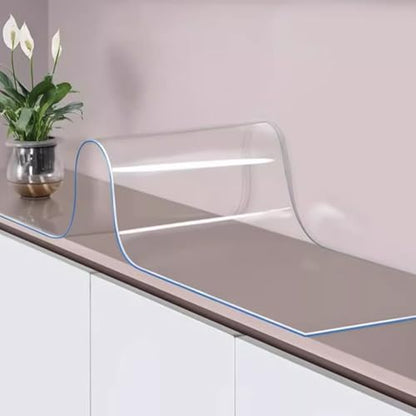 Thick & Sturdy 0.06''/1.5mm Clear Mat for Hard Floors, Wood, Tile, or Carpet – Perfect for End Tables, Fridge, Office Desk, Chair, and Any Furniture Surface. Ideal for Home & Kitchen Use(20x''28'') - size: 20x''28''