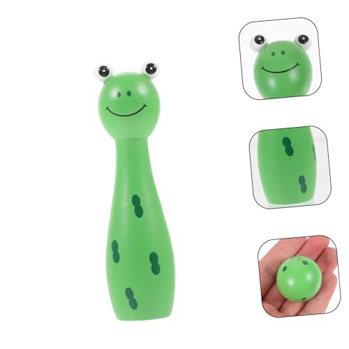 POPETPOP 1Set Cartoon Bowling Adorable Bowling with Cartoon Pins Fun Indoor Sports Game for for Young