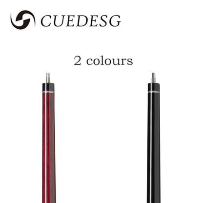 Carbon Fiber Break Cue Pool Stick,3 Piece Breaking Cue Stick,Low Deflection Jump Break Cue,13mm Pro Tip with PU Bag - color: 21oz_Black