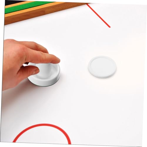 Toddmomy Air Hockey Air Hockey Pucks Ice Hockey Pushers Table Ice Hockey Supplies Ice Hockey Paddles Hockey Table