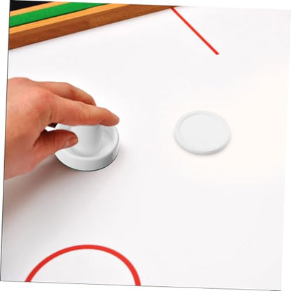 Toddmomy Air Hockey Air Hockey Pucks Ice Hockey Pushers Table Ice Hockey Supplies Ice Hockey Paddles Hockey Table
