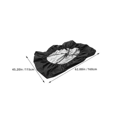 LIOOBO 3pcs Waterproof Oxford Cloth Foosball Table Cover 210d Outdoor Dustproof Weatherproof Protection Universal Fit for Billiard and Pool Tables