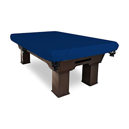 Covers & All Pool Table Cover, Made of 18 Oz Cover Tuff, Waterproof, Ideal for Extreme Weather (124" W x 72" D x 8" H, Blue) - color: Blue, size: 124" W x 72" D x 8" H
