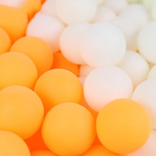 3Pcs White Table Tennis Sports Balls Ping Pong Ball Club Match Balls High Elasticity Table Tennis Outdoor Sport Accessories Leisure Game Room (40mm)