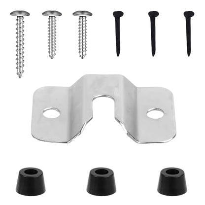 Dartboard Mounting Bracket Kit, Dart Board Hanging Kit for Wall Dartboard Holder Hanger Screw Hook Set Dart Games Accessories
