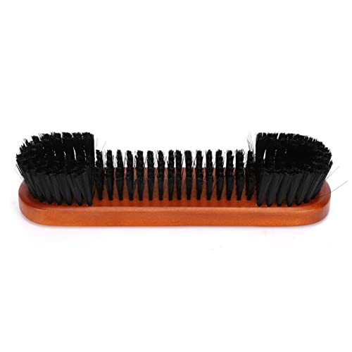 Semme Premium Pool Billiard Brush Set 2 Pcs Wood Handle Tool with PVC for Billiard Table and Rail Maintenance