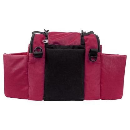Revolution Mini Deluxe V3 Disc Golf Bag - Crimson