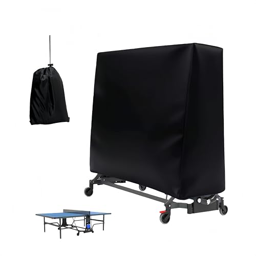 Ping Pong Table Cover Compatible with Kettler,Waterproof,for Outdoor Indoor,Table Tennis Cover Compatible with Kettler,Foldable