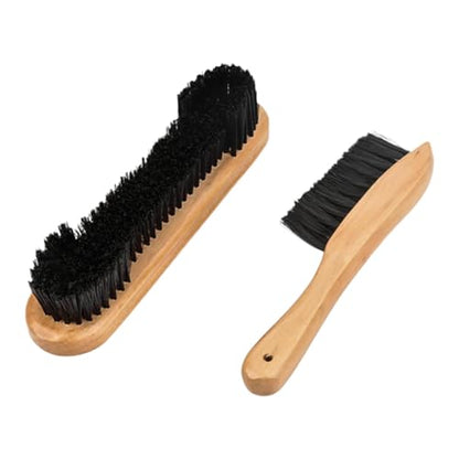 2X Pool Table Brush Set Comfortable Grip Felt Cleaner for Home Game