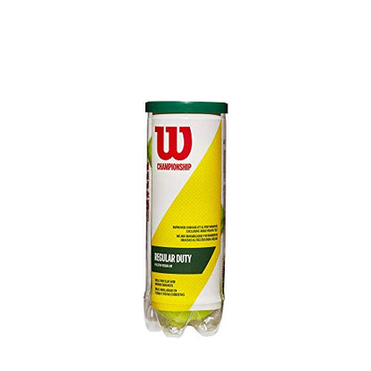 WILSON Championship Tennis Balls - size: 24 Can Case (72 Balls), style: Regular Duty