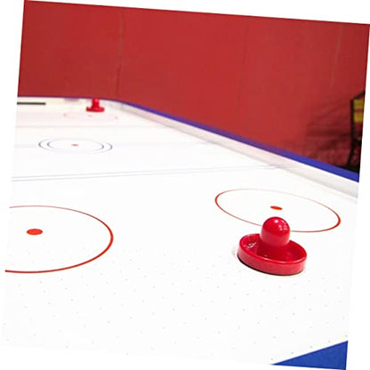 1set Air Hockey Replacement Pucks and Paddles Hockey Accessories Sliders for Indoor Game Tables and Family Fun