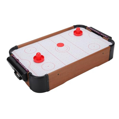 Air Hockey Table, Compact Portable Design for Stress Relief, Mini Air Hockey Game, for Family Kids Adults Indoor Outdoor Play