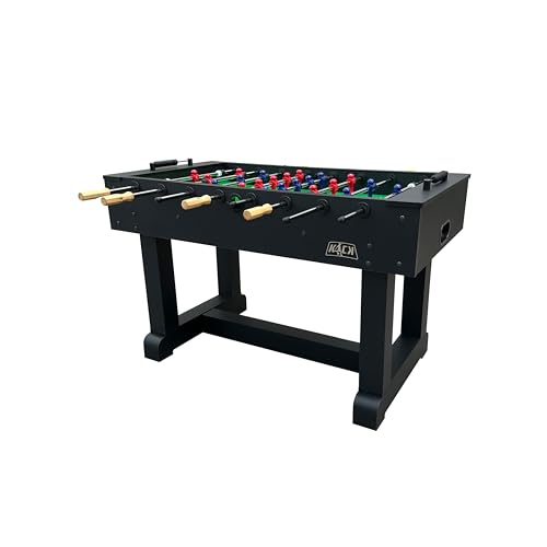 KICK Brigade 55" Foosball Table – Professional Full-Size Indoor Game Table - color: Black
