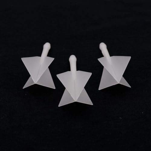 CUESOUL Rost AK5 Integrated Dart Shaft and Flights Transparent Color-S/M/L - color: Diamond Shape, size: M-28mm