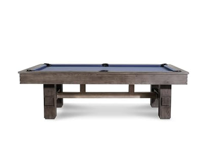 Nixon Billiards - Kemp Slate Billiard Pool Table (Grayson Gray, 7FT and 8FT) - size: 8FT Without Installation