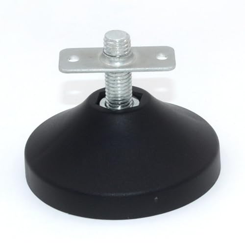Foosball Table Adjustable Feet - 4 Pc Set for Pool, Ping Pong & Soccer Tables - 88mmx68mm (3.5x2.7 in) Leveling Legs