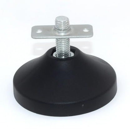 Foosball Table Adjustable Feet - 4 Pc Set for Pool, Ping Pong & Soccer Tables - 88mmx68mm (3.5x2.7 in) Leveling Legs