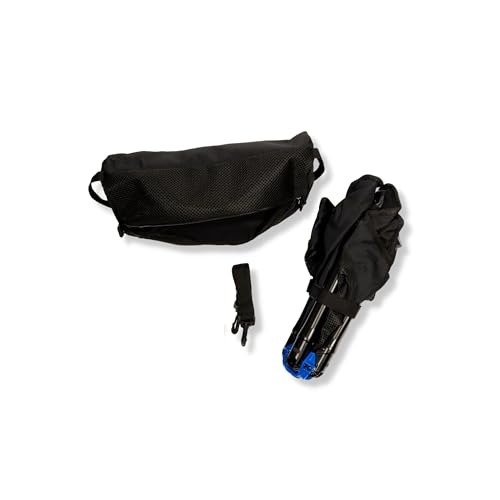 Bushnell Disc Golf Spectator Chair with Carrying Strap and Bag, Black