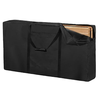 Cornhole Carrying Case, Professional Corn Hole with Bags Boards Carrying Bag Regulation Cornhole Board Covers, Black