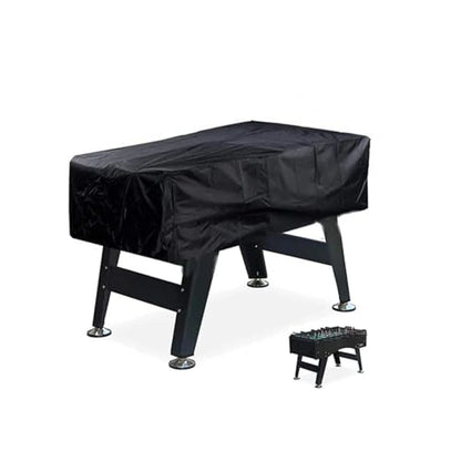 Pool Table Cover Folding Foosball Table Cover Waterproof Fabric For Soccer Game Tables Moisture Resistant Case(Gray) - color: Gray