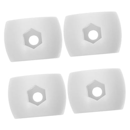 VICASKY 4pcs Foosball Table Stop Ring Positioners Tabletop Football Accessories for Goal Bar Alignment for Home and Office Games