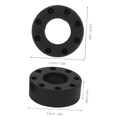 16pcs Foosball Table Rod Rubber Bumpers Replacement Parts for Table Football Protection and Enhanced Ball Control